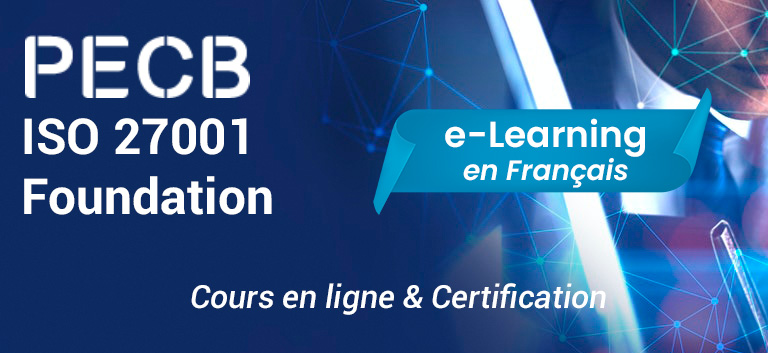 Formation PECB ISO 27001 Foundation en e-Learning