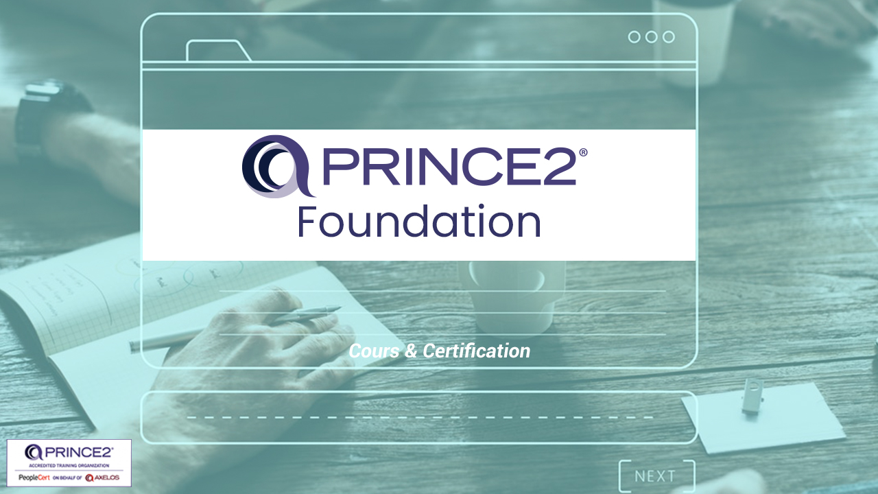 Formation PRINCE2 Foundation (3 jours)